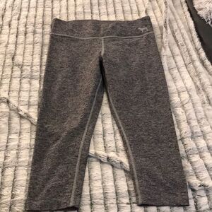 Gray Victorias secret PINK yoga pants size small